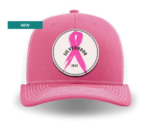 Load image into Gallery viewer, BREAST CANCER Limited Edition Silver Hook Hats